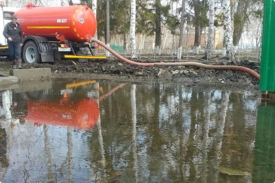 Откачка воды