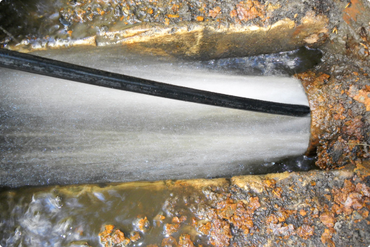 Гидродинамическая прочистка канализации